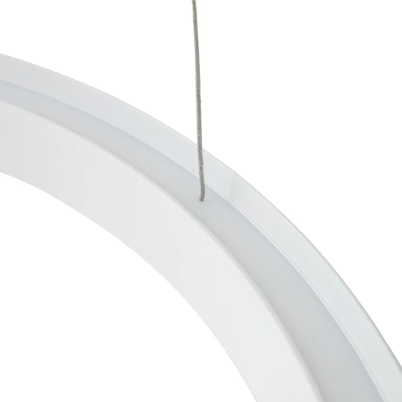 B-Ware Lucande LED Hängeleuchte Pendelleuchte Philine Deckenlampe 60 cm weiß Eisen