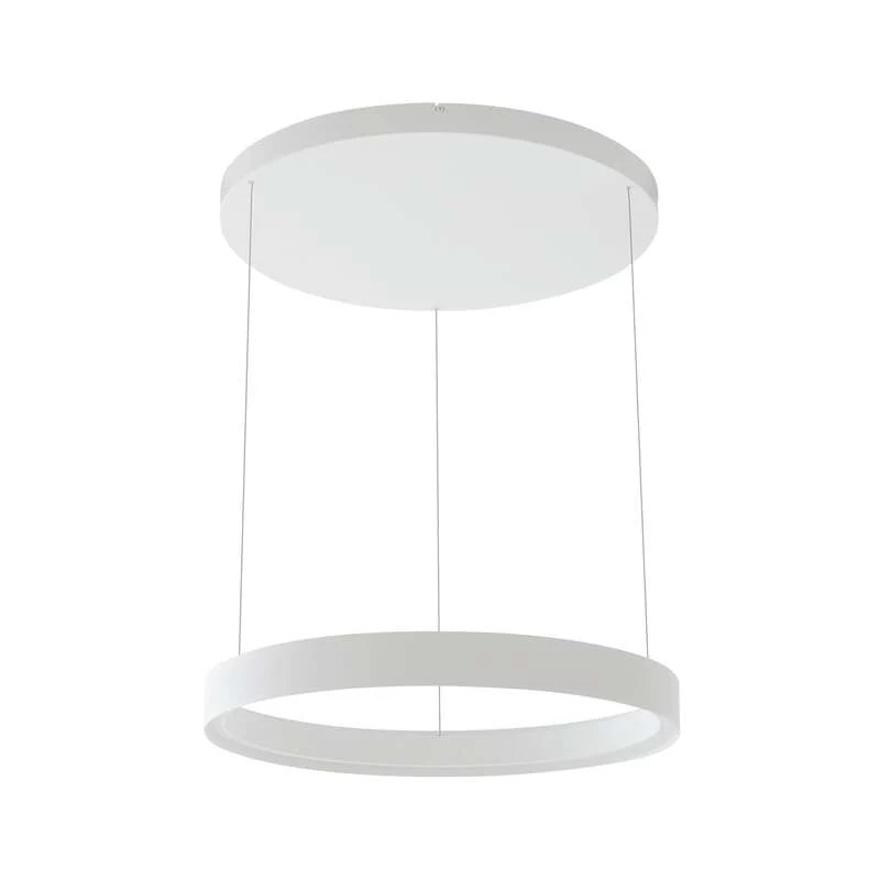 B-Ware Lucande LED Hängeleuchte Pendelleuchte Philine Deckenlampe 60 cm weiß Eisen