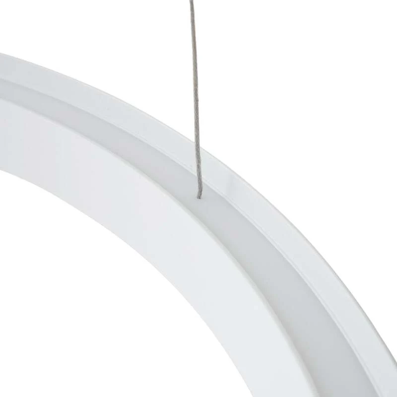 B-Ware Lucande LED Hängeleuchte Pendelleuchte Philine Deckenlampe 60 cm weiß Eisen