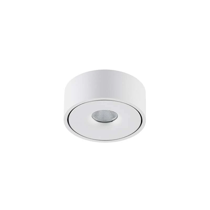B-Ware Arcchio Deckenlampe LED Leuchte Rotari dimmbar warmweiß Ø12cm Aluminium weiß