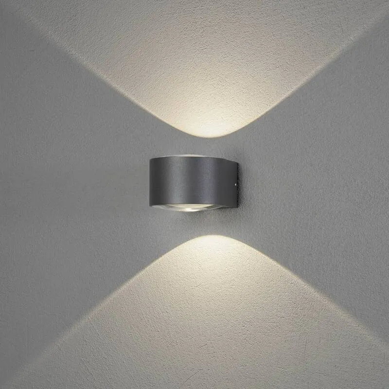 B-Ware Konstsmide Außenwandleuchte Gela 7882-370 Wandleuchte LED Gartenlampe