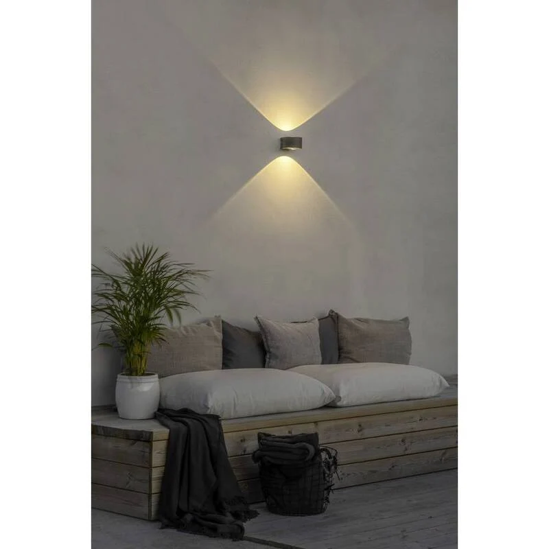 B-Ware Konstsmide Außenwandleuchte Gela 7882-370 Wandleuchte LED Gartenlampe