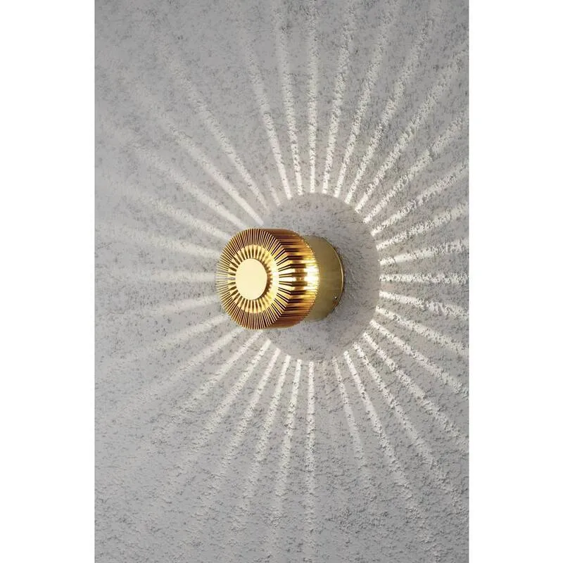 B-Ware Konstsmide Außenwandleuchte Gartenleuchte Monza Small LED Lampe Bronze IP54 3W