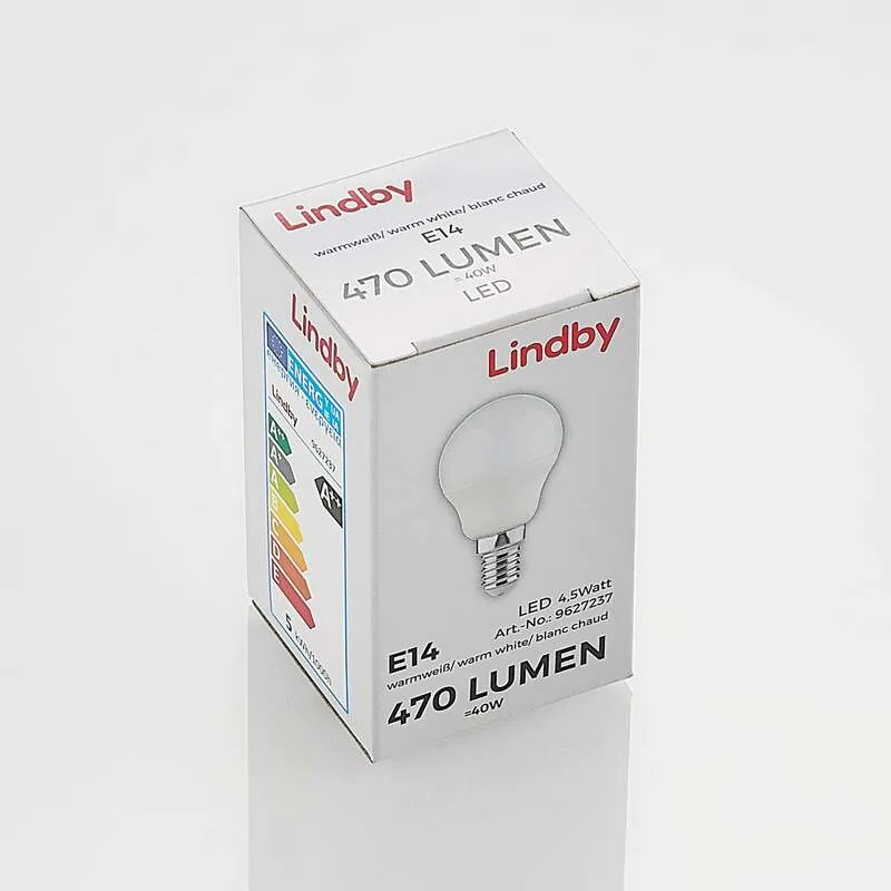 B-Ware Lindby LED Tropfenlampe E14 4,5W warmweiß 3000K Lampe Leuchte 470 Lumen 150 Grad