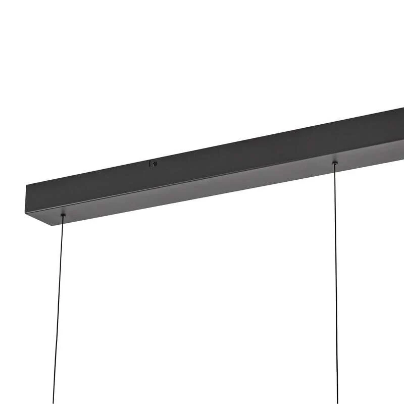 B-Ware Quitani Hängelampe Hängeleuchte Shiro LED Pendelleuchte dimmbar weiß walnuss