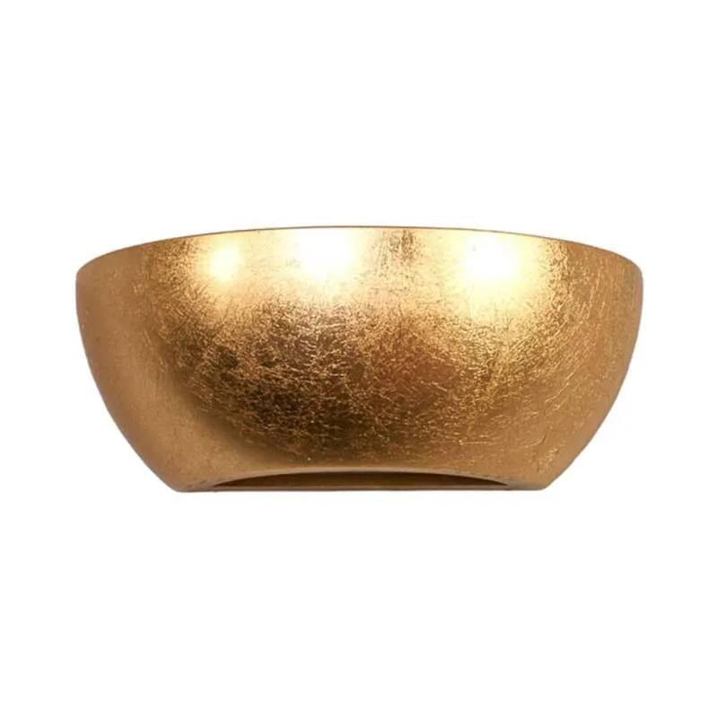 B-Ware Lindby Wandleuchte Hängeleuchte Kolja LED Wandlampe Lampe dimmbar gold 25cm