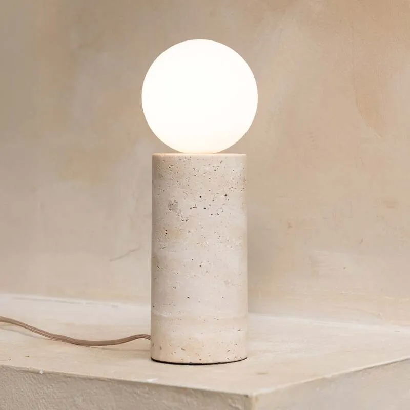 B-Ware IT'S ABOUT ROMI Tischlampe Tivoli LED Lampe Leuchte Tischleuchte weiß Höhe 33cm