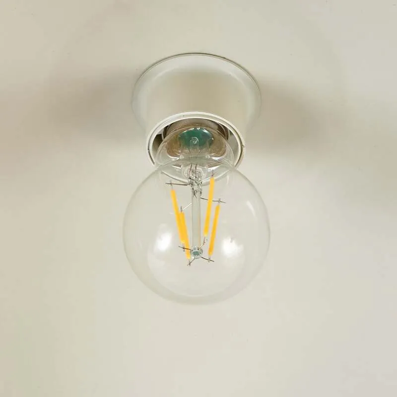 B-Ware Lindby Deckenleuchte Elover Deckenlampe Deckenlicht Lampe hellgrün Ø 45 cm Eisen