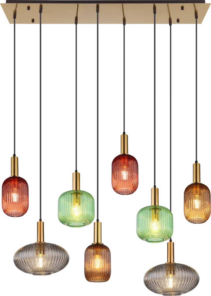 B-Ware Globo Lighting Normy Hängeleuchte Pendelleuchte Metall messingfarben modern