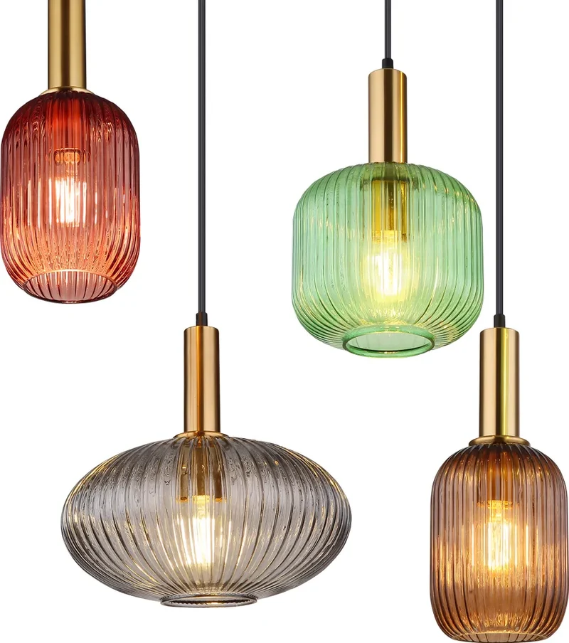 B-Ware Globo Lighting Normy Hängeleuchte Pendelleuchte Metall messingfarben modern