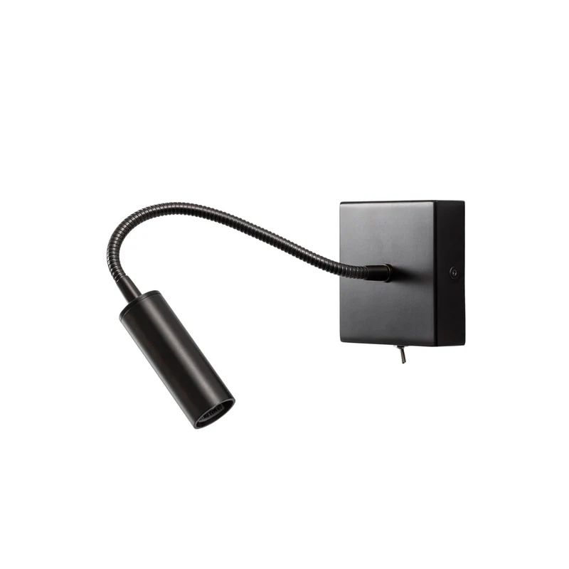 B-Ware Argon Ojos Wandlampe Leselampe G9 anthrazit verstellbar 33 cm Stahl mit Schal483