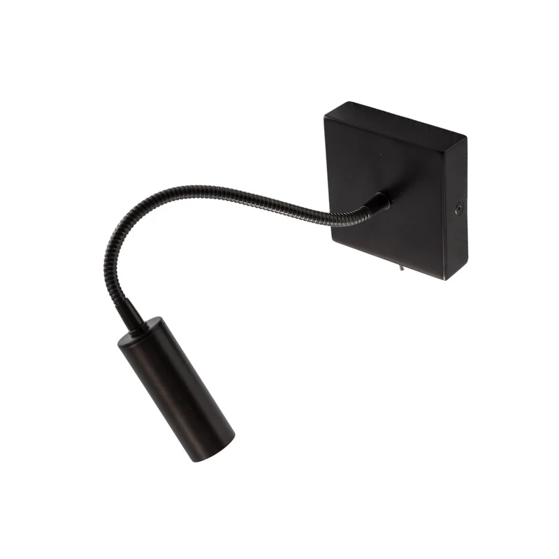 B-Ware Argon Ojos Wandlampe Leselampe G9 anthrazit verstellbar 33 cm Stahl mit Schal483
