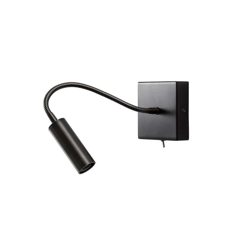 B-Ware Argon Ojos Wandlampe Leselampe G9 anthrazit verstellbar 33 cm Stahl mit Schal483
