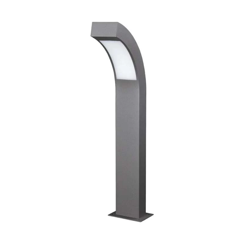 Lucande LED Sockelleuchte Gartenleuchte Lennik anthrazit 60cm IP54 4,2W 450lm