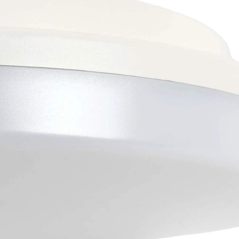 B-Ware Prios LED-Deckenlampe Artin Ø 28 cm weiß CCT IP65 2880 lm 16,2 W