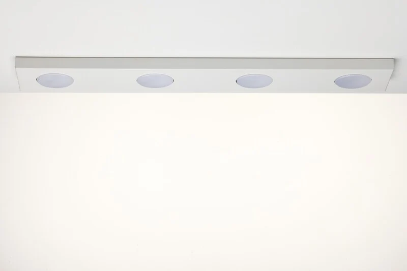 B-Ware Deckenleuchte Sigma HERO 4x GX53 LED Lampe moderne Leuchte weiß Ø75cm 41502