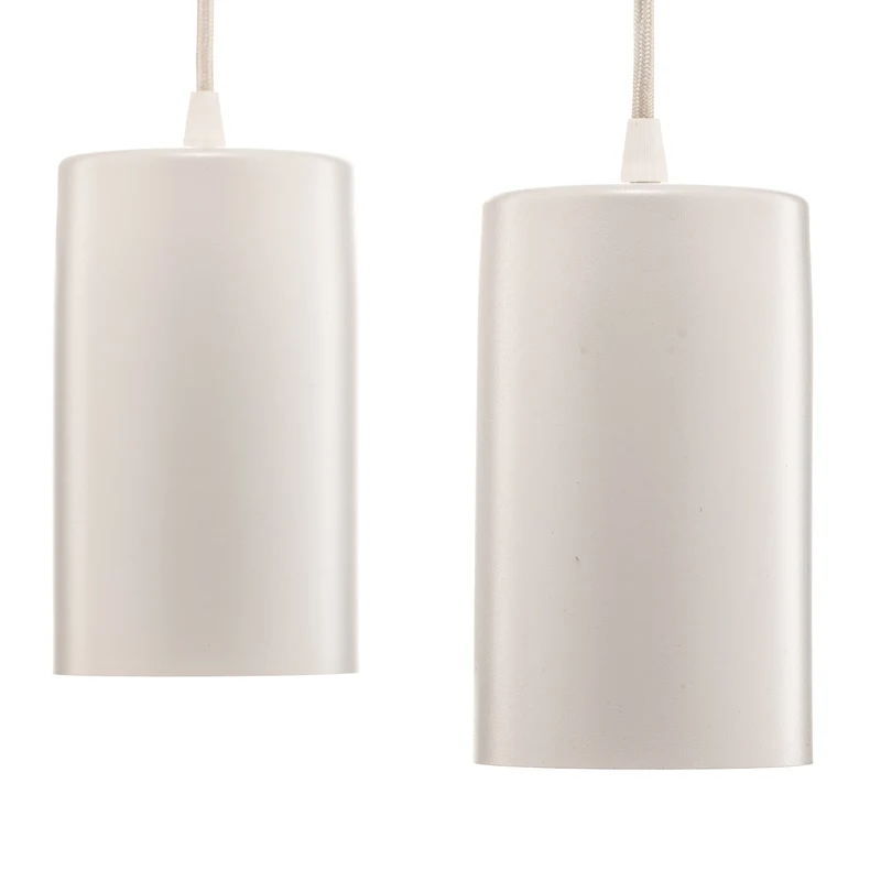B-Ware Pendelleuchte ZW Tube 170 Hängeleuchte 5-flammig dimmbar weiß 95x10cm Stahl