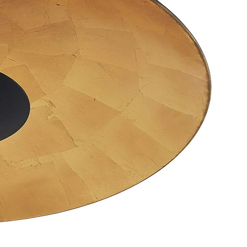 B-Ware Lindby Hängelampe Hängeleuchte Narisara LED Pendelleuchte dimmbar schwarz-gold