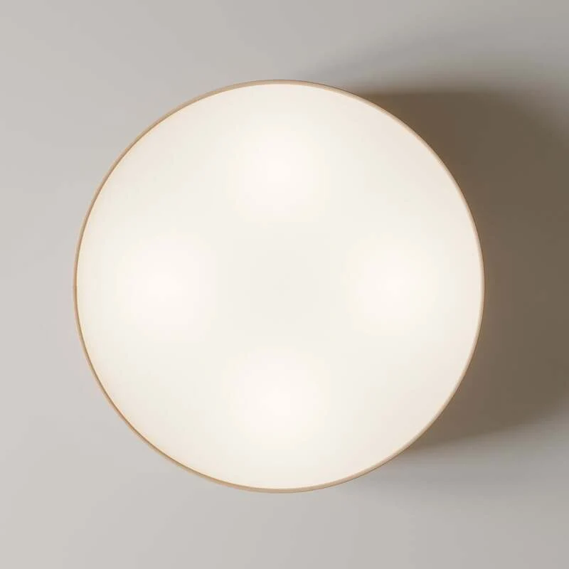 B-Ware TK-Lighting Deckenleuchte Rondo LED Lampe dimmbar beige Ø45cm 4-flammig Metall