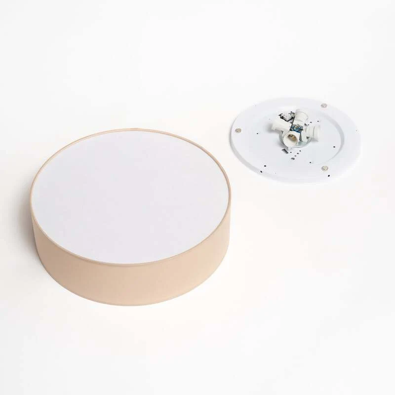 B-Ware TK-Lighting Deckenleuchte Rondo LED Lampe dimmbar beige Ø45cm 4-flammig Metall