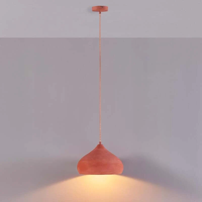 B-Ware Lindby Terracotta-Pendelleuchte Fiona Hängeleuchte Deckenlampe Lampe E27 ora730
