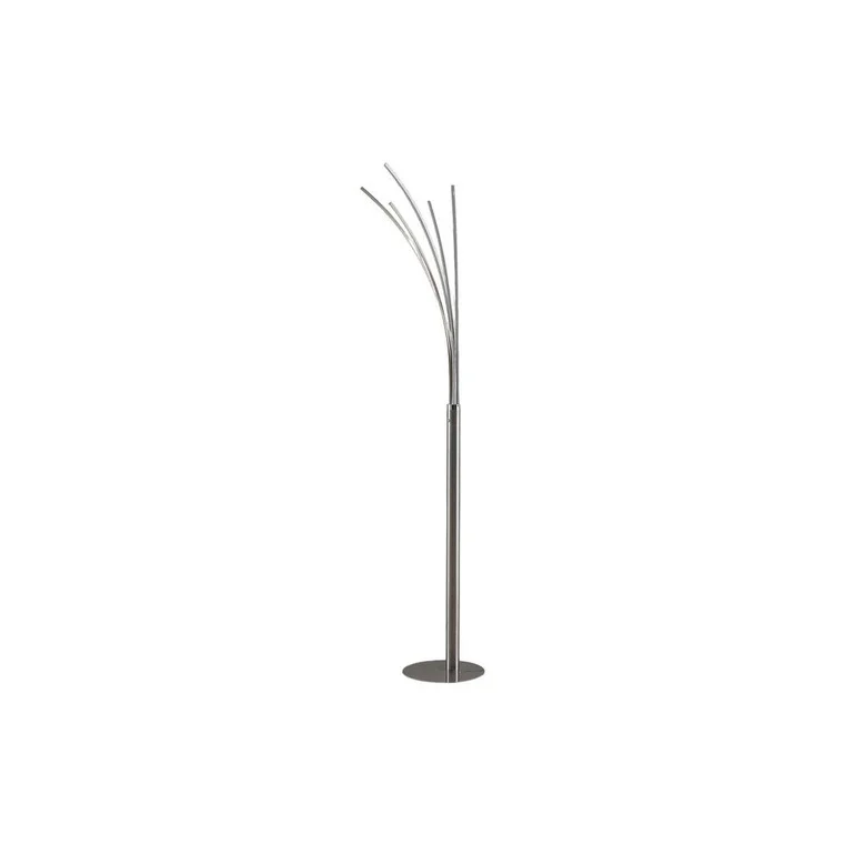 B-Ware Lindby Stehleuchte Standleuchte LED Boba Metall nickel matt warmweiß 185 cm