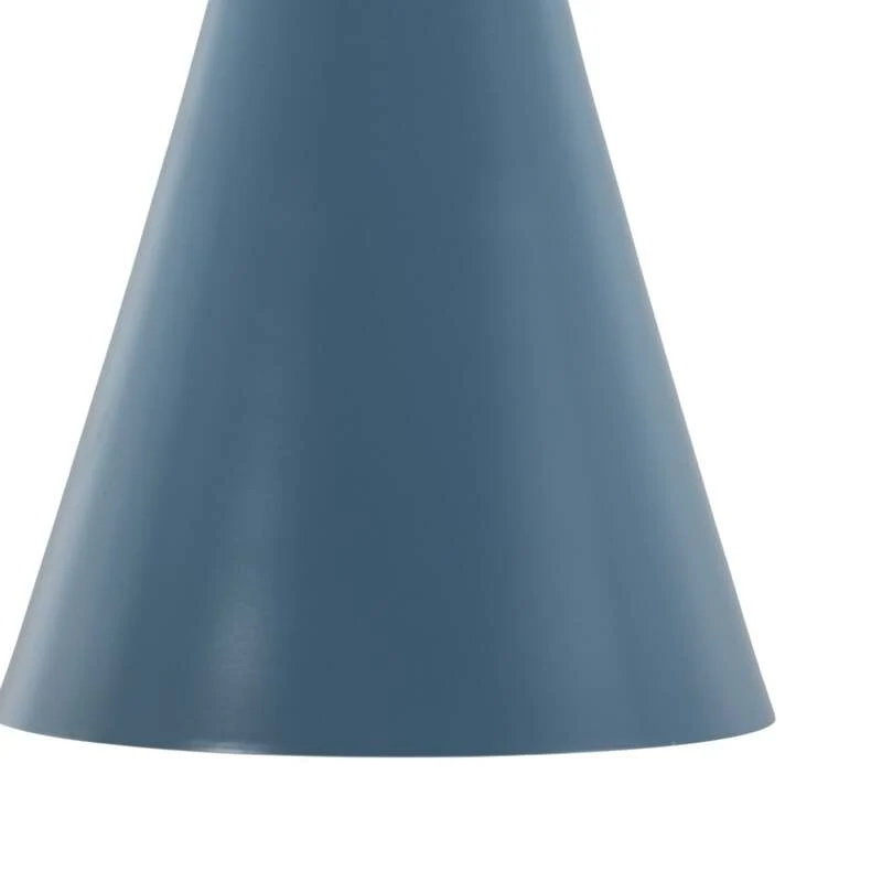 B-Ware Hängeleuchte Tom Pendelleuchte Metall hellblau Leuchte Lampe E27 LED Tisch Theke