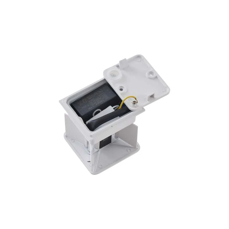B-Ware Lindby LED-Außenwandleuchte Nivar eckig weiß Metall IP54 5,4 W 360 lm