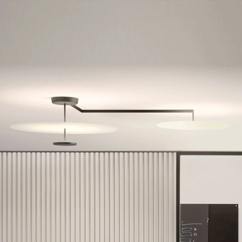 B-Ware Vibia Deckenleuchte Pendelleuchte Ø55cm Flat LED Leuchte weiß Stahl
