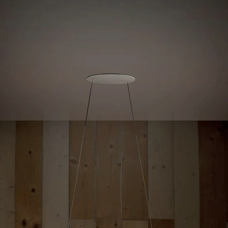 B-Ware Stilnovo LED-Hängeleuchte Diphy 76 cm DALI-dimmbar warmweiß 5239 lm