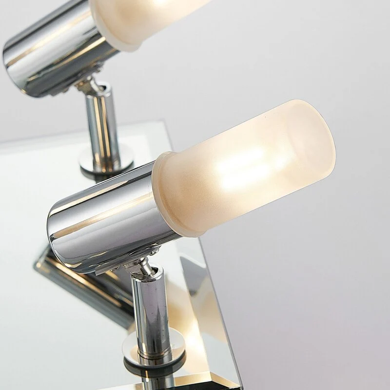B-Ware Lindby Bad-Deckenlampe Zela Deckenlampe Lampe 4-flammig G9 32 x 32 cm chrom650