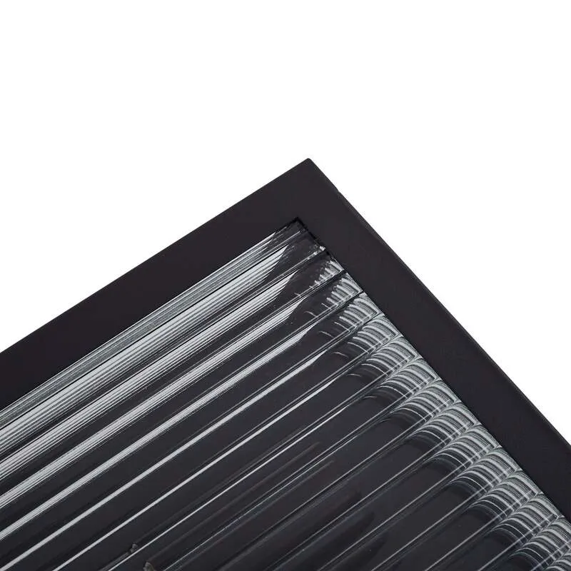 B-Ware Lindby Außendeckenleuchte Bolgar LED Gartenleuchte dimmbar schwarz 29x29cm