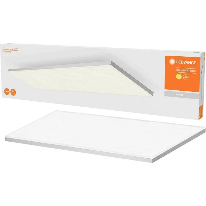 B-Ware LED Panelleuchte Panel Leuchte Planon LED Panel Anleitung Rechteckig Weiß