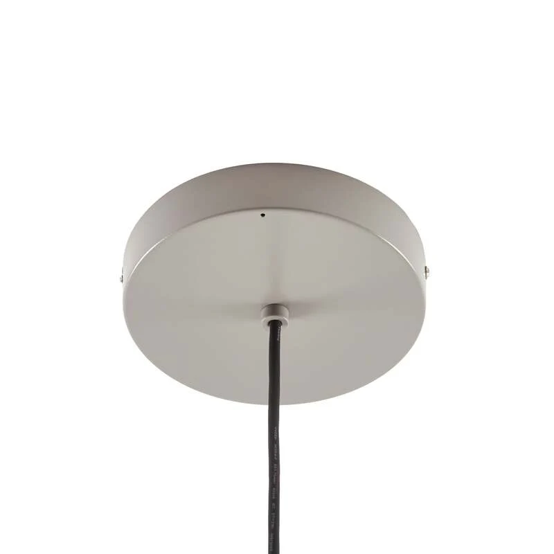 B-Ware Lucande Außenhängelampe Korvyn LED Gartenleuchte dimmbar grau IP44 Ø50cm