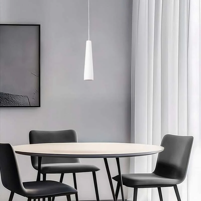 B-Ware Euluna Hängeleuchte Lectra LED Pendelleuchte dimmbar Keramik weiß 32cm hoch