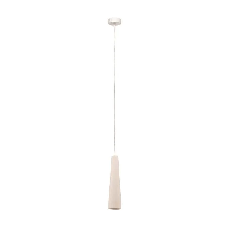 B-Ware Euluna Hängeleuchte Lectra LED Pendelleuchte dimmbar Keramik weiß 32cm hoch