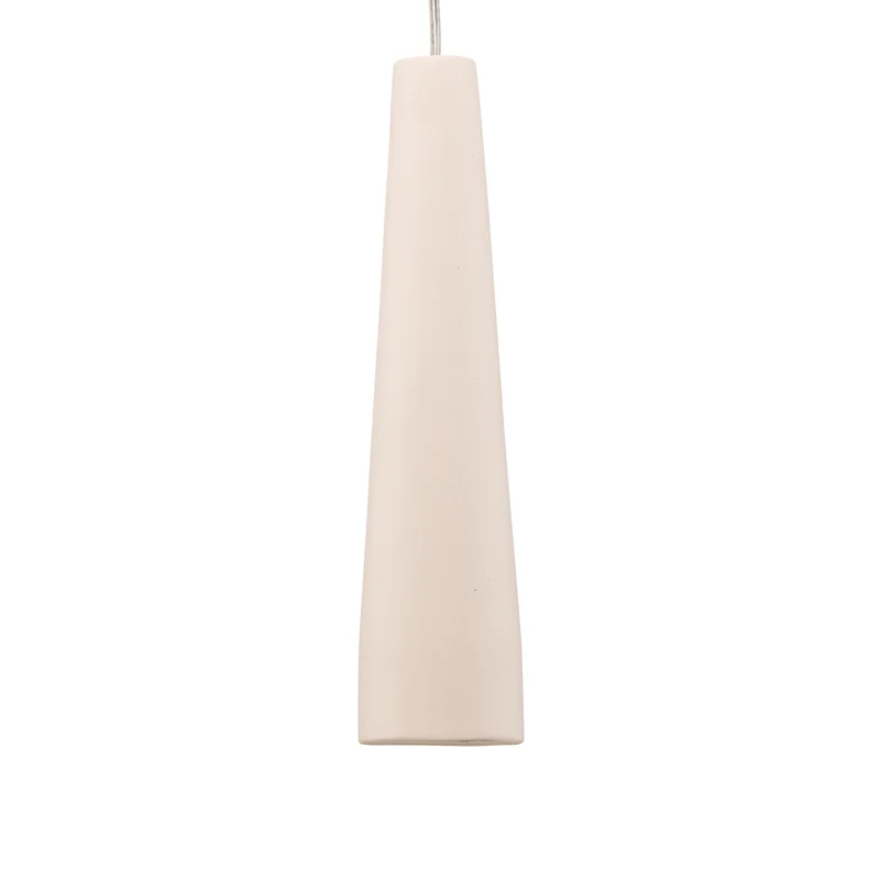 B-Ware Euluna Hängeleuchte Lectra LED Pendelleuchte dimmbar Keramik weiß 32cm hoch
