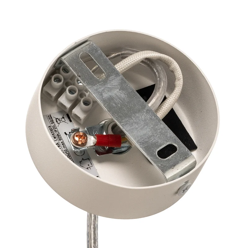 B-Ware Euluna Hängeleuchte Lectra LED Pendelleuchte dimmbar Keramik weiß 32cm hoch