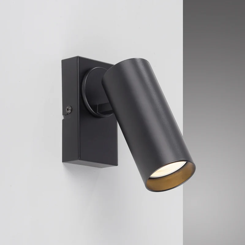 B-Ware SCHÖNER WOHNEN-Kollektion Wandstrahler RIK LED Wandleuchte Lampe schwarz 20cm