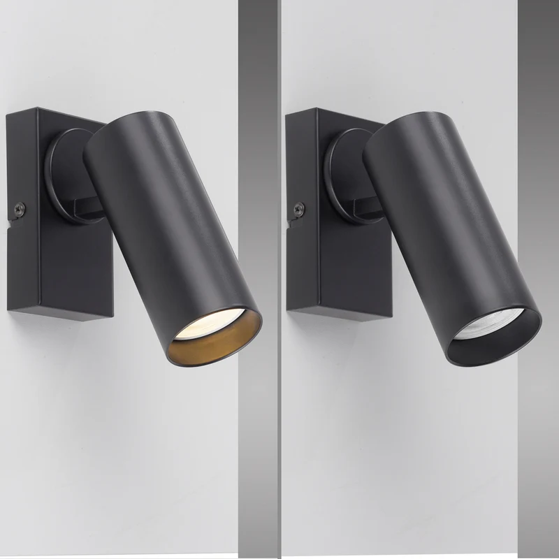 B-Ware SCHÖNER WOHNEN-Kollektion Wandstrahler RIK LED Wandleuchte Lampe schwarz 20cm