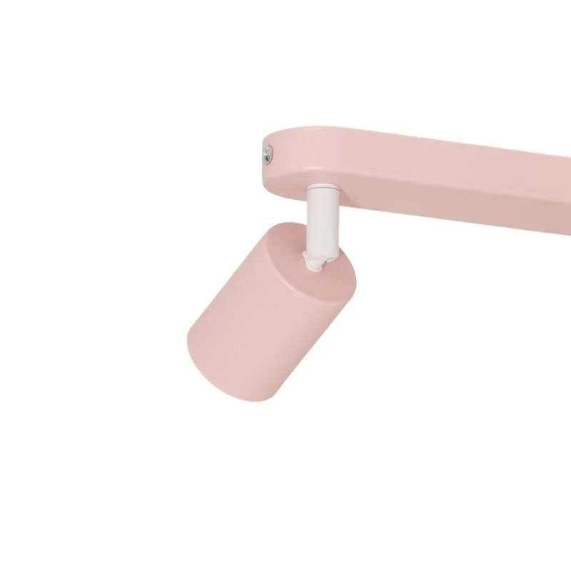 B-Ware TK Lighting Deckenstrahler Livia LED Strahler dimmbar rosa 3-flg 52cm Metall