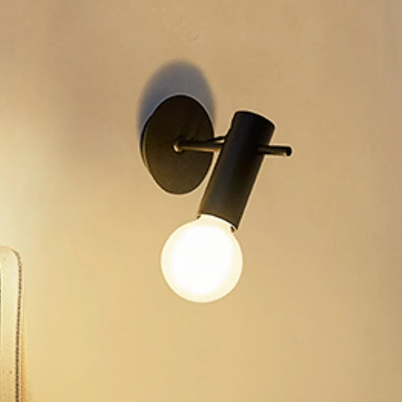 B-Ware LEDS-C4 Wandleuchte Lampe E27 schwarz Aluminium Wandlampe Lampe Leuchte Spot