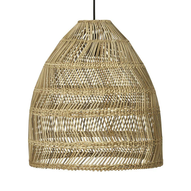 B-Ware PR Home Außenhängelampe Maja Rattan LED Gartenlampe Pendelleuchte IP44 Ø53cm