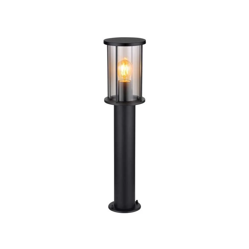 B-Ware Sockelleuchte Gracey 60 cm schwarz Edelstahl IP54 Globo 1x60W E27