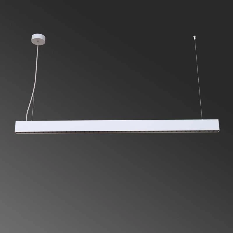 B-Ware Arcchio Pendelleuchte Hängeleuchte LED Büroleuchte silber Kunststoff Aluminium d