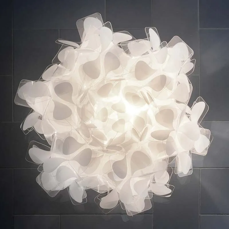 B-Ware Slamp Wandlampe Clizia Mama Non Mama LED Leuchte dimmbar weiß Ø53cm 20cm
