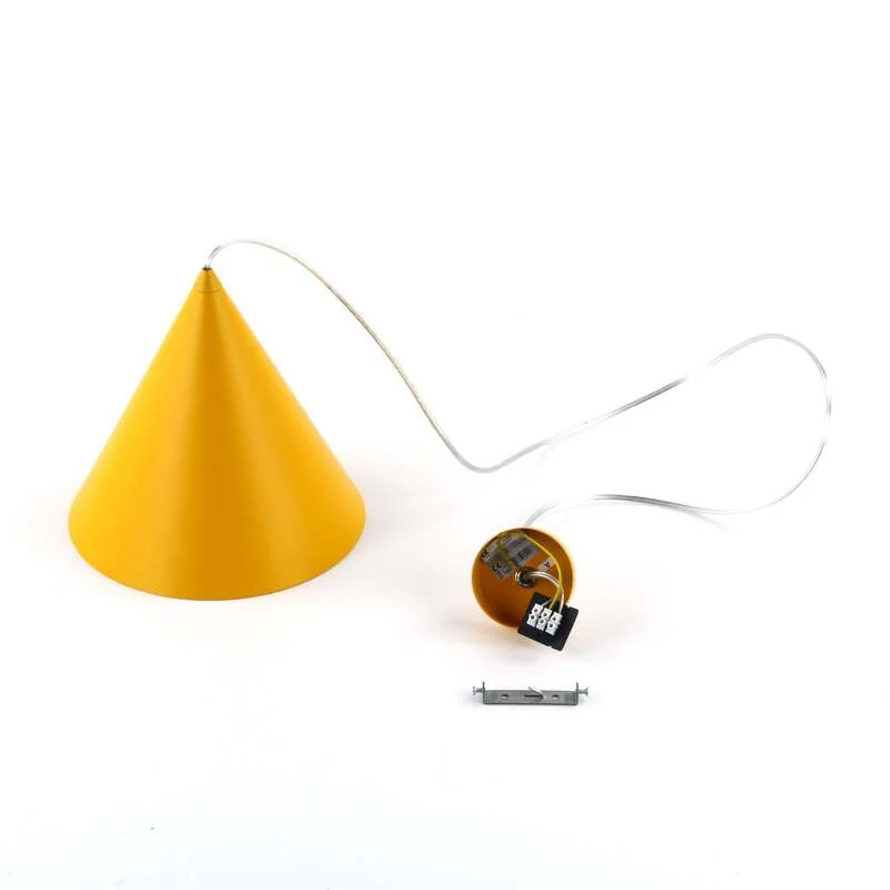 B-Ware TK Lighting Hängeleuchte Cono 1-flammig LED Pendelleuchte dimmbar Stahl Ø27cm
