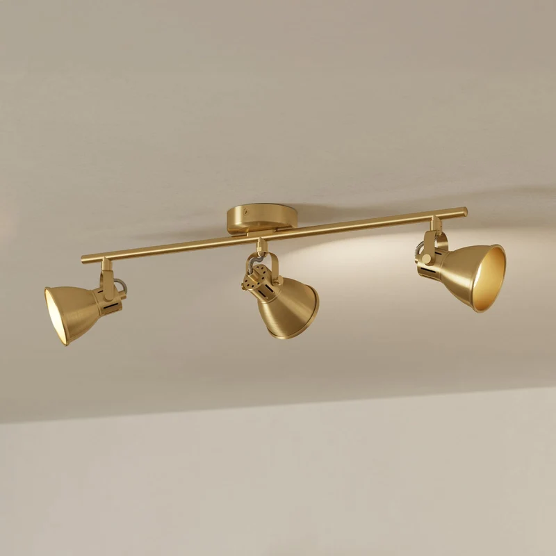 B-Ware EGLO Seras Deckenspot Deckenlampe Deckenleuchte Strahler Lampe Leuchte gold G964