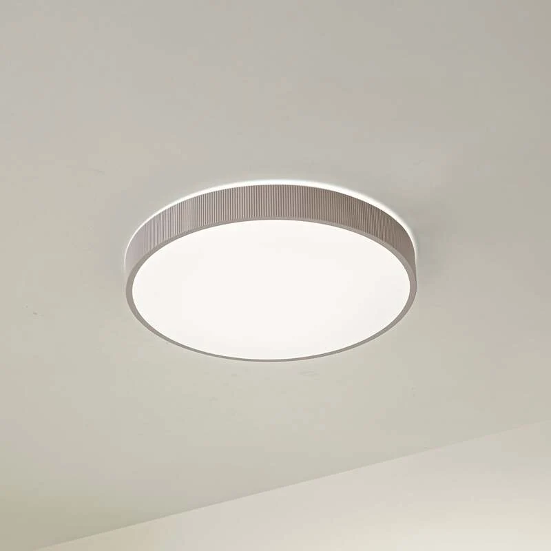 B-Ware Lindby Deckenleuchte Deckenlampe LED Zylo beige dimmbar Kunststoff Metall 49 cm