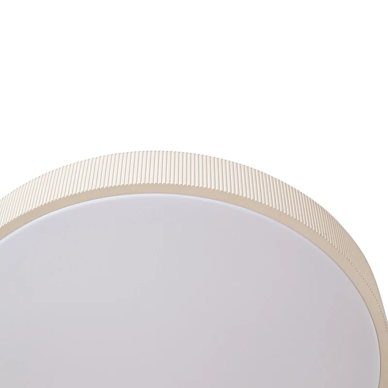 B-Ware Lindby Deckenleuchte Deckenlampe LED Zylo beige dimmbar Kunststoff Metall 49 cm